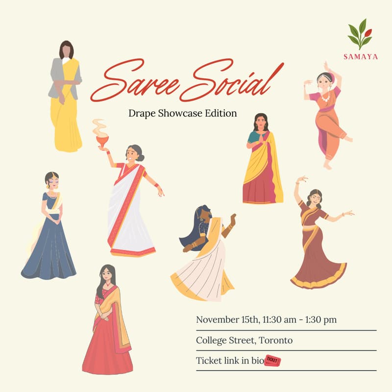 Cover Image for Samaya Saree Social: Drape Showcase Edition 🪷