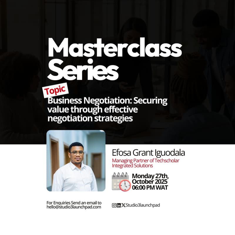 Cover Image for Business Negotiation: Securing value through effective negotiation strategies