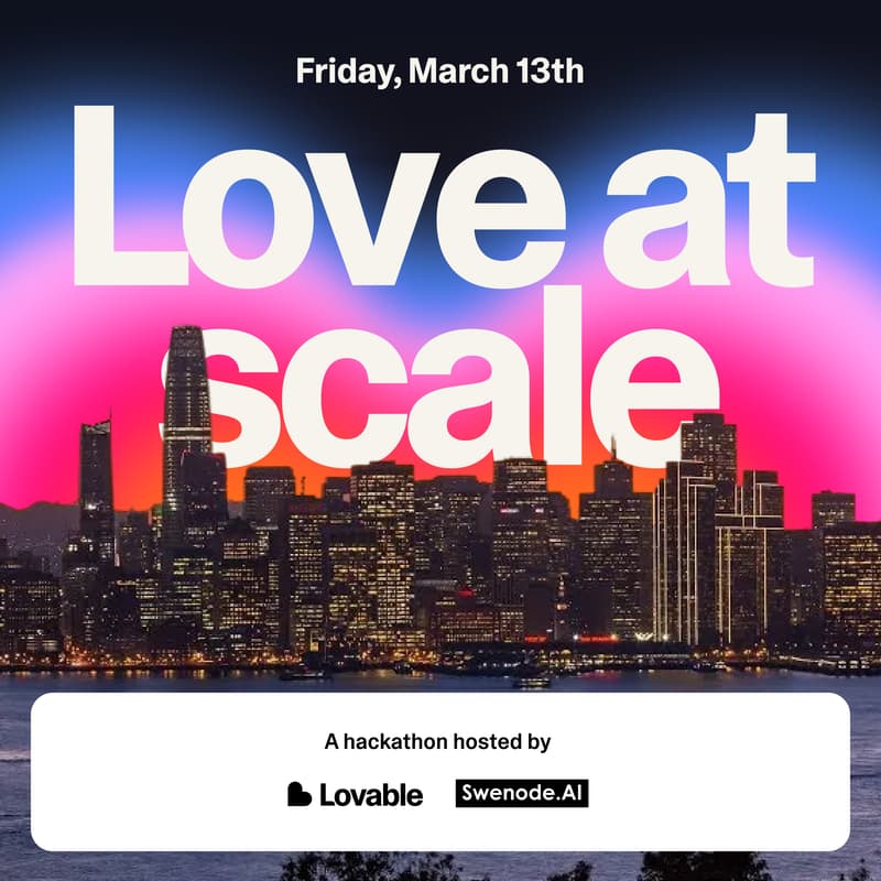 Cover Image for Love at Scale: hackathon