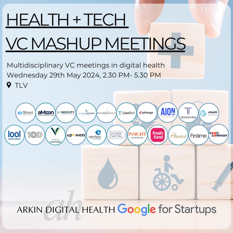 Cover Image for Health+Tech VC Mashup Meetings