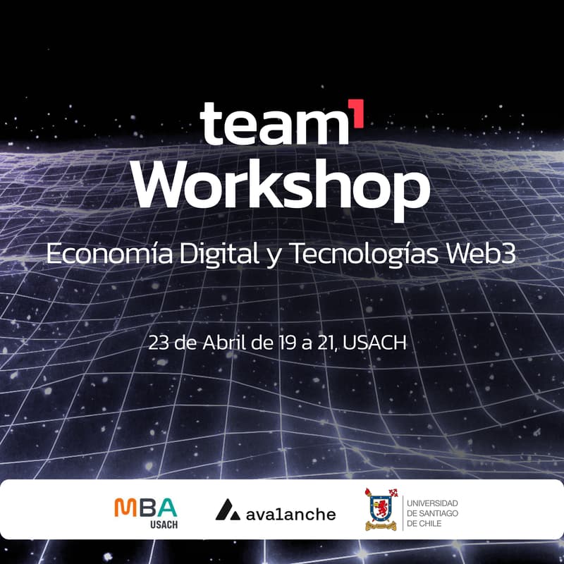 Cover Image for 🔺 Team1 Workshop: Economía Digital y Tecnologías Web3