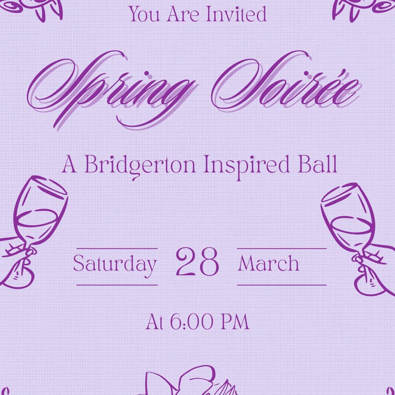 Cover Image for Spring Soirée - A Bridgerton Inspired Ball