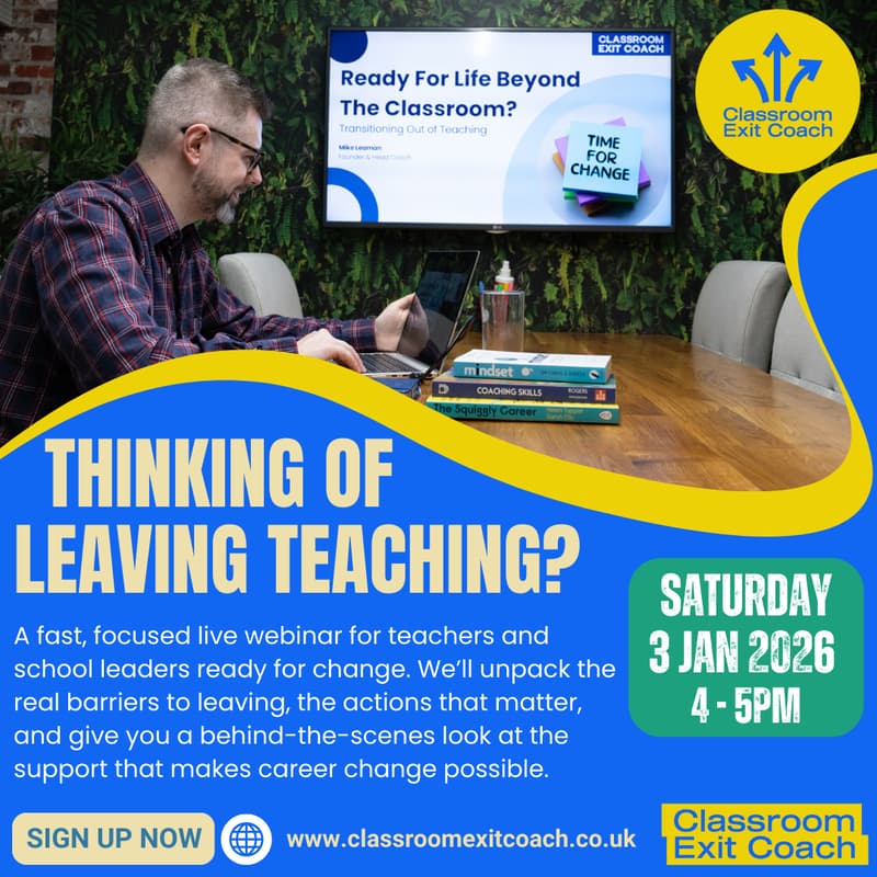Cover Image for Thinking Of Leaving Teaching?