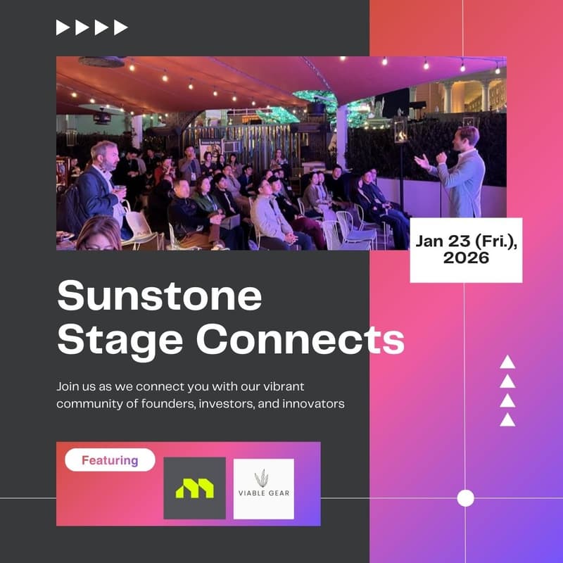 Cover Image for Sunstone Stage Connects - Cleantech