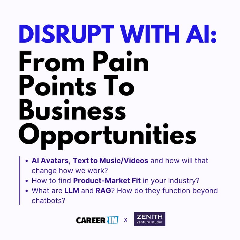 Cover Image for Disrupt with AI: From Pain Points to Business Opportunities