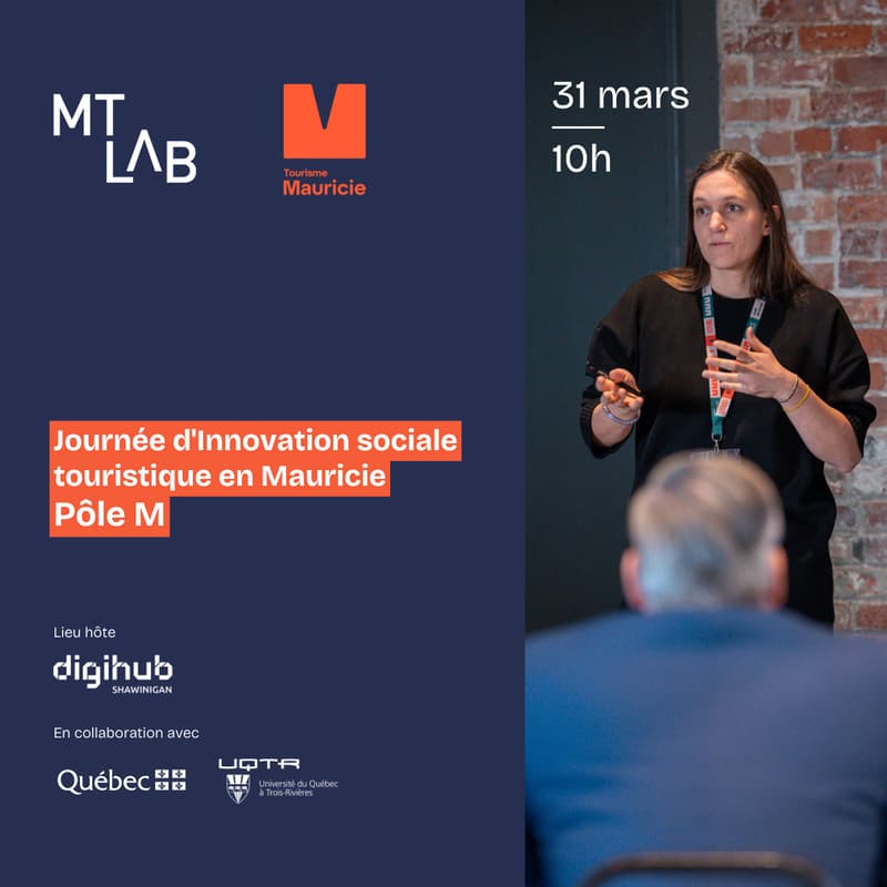 Cover Image for Journée d’innovation sociale touristique en Mauricie
