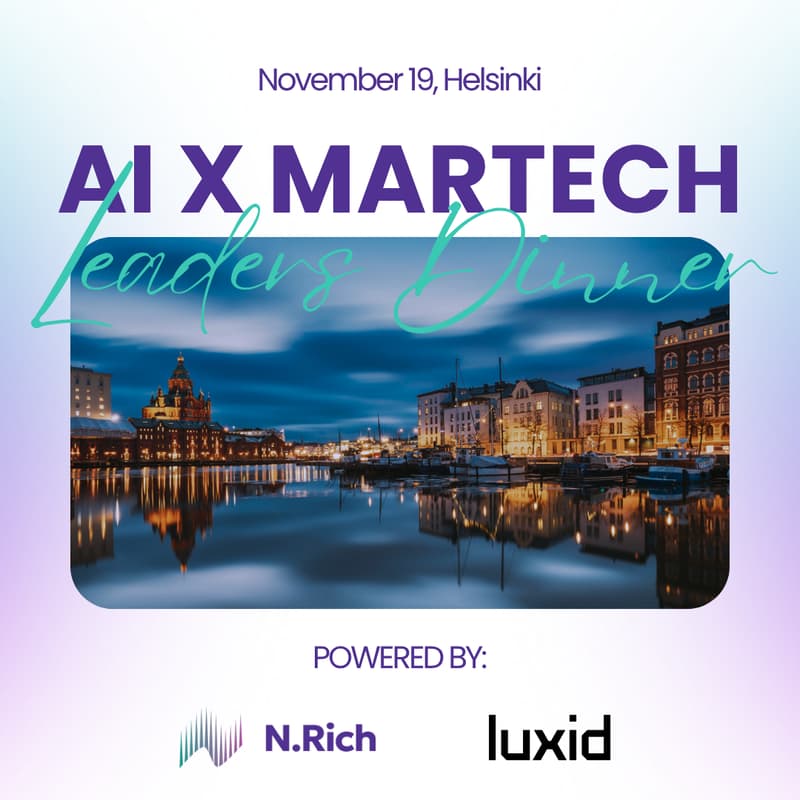 Cover Image for AI x Martech Leaders Dinner