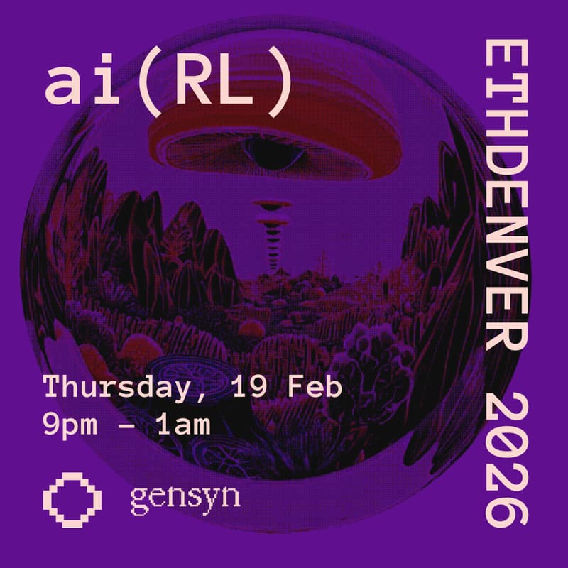 Cover Image for (ai)RL: ETHDenver - hosted by Gensyn