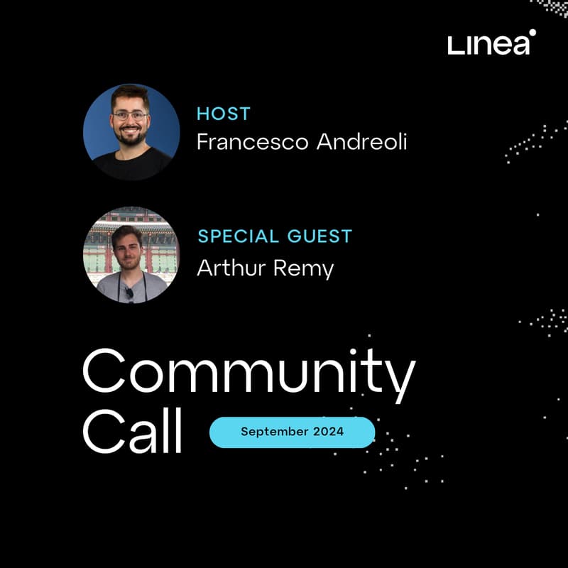 Cover Image for Linea Community Call - September 2024