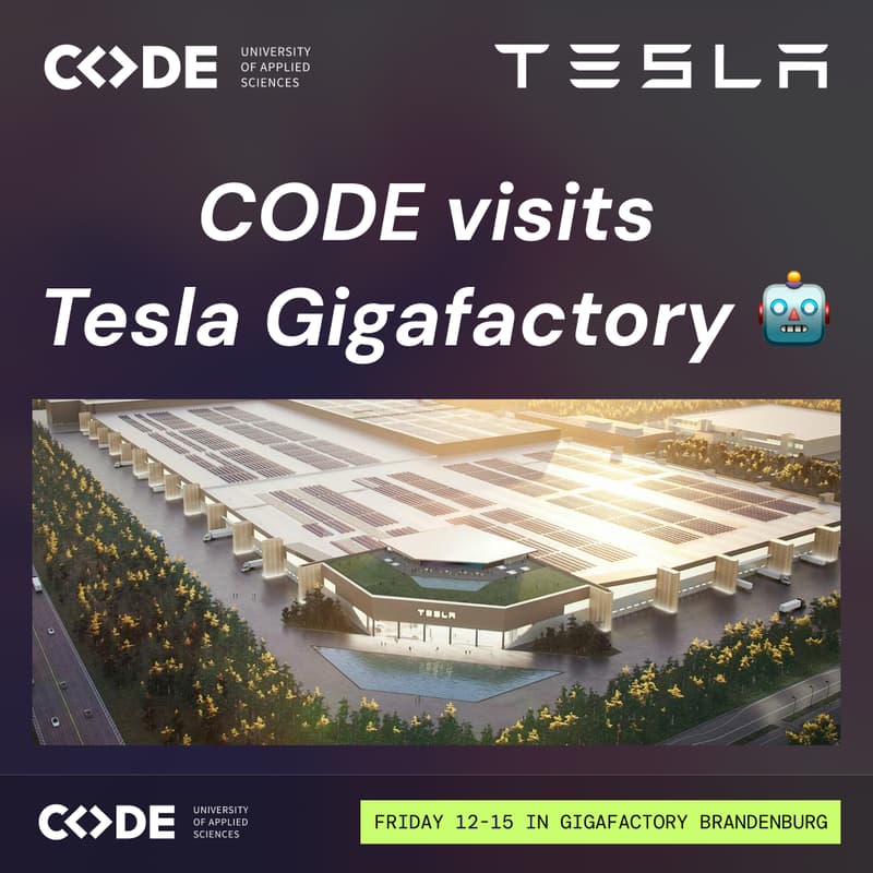 Cover Image for CODE visits Tesla Gigafactory [Berlin-Brandenburg]