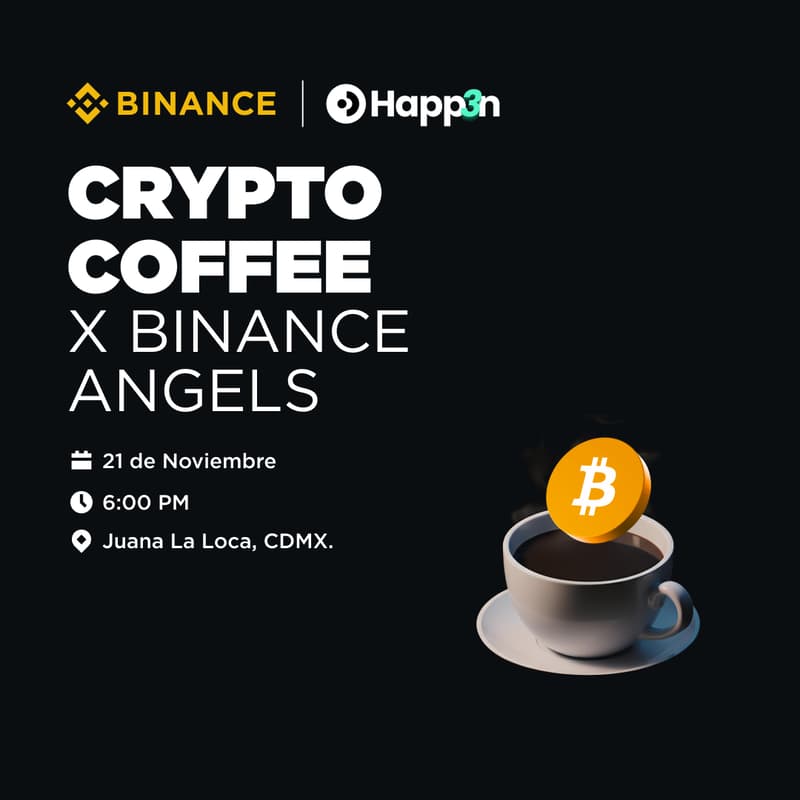 Cover Image for Crypto Coffee x Binance Angels by Happ3n