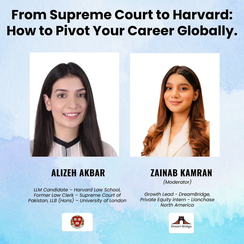 Cover Image for From Supreme Court to Harvard: How to Pivot Your Career Globally