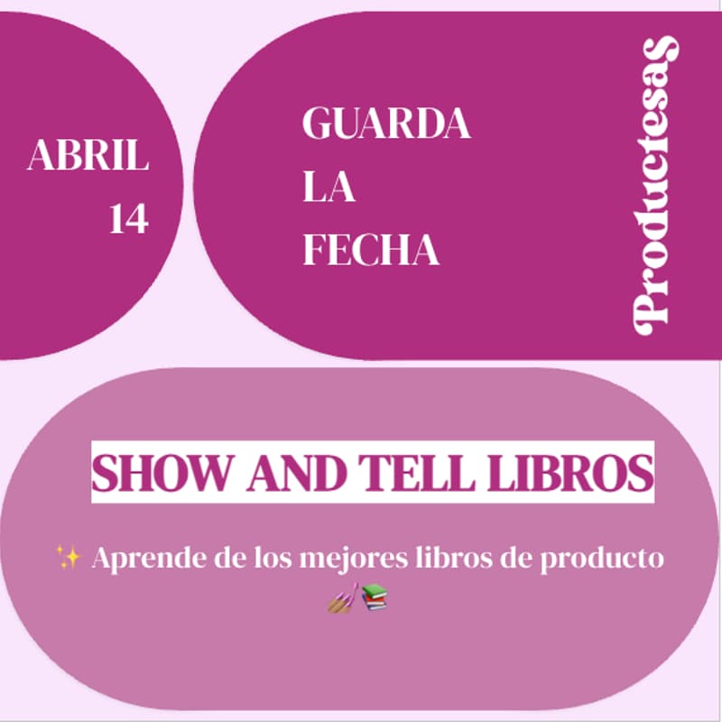 Cover Image for Show & Tell libros de producto 👀📚