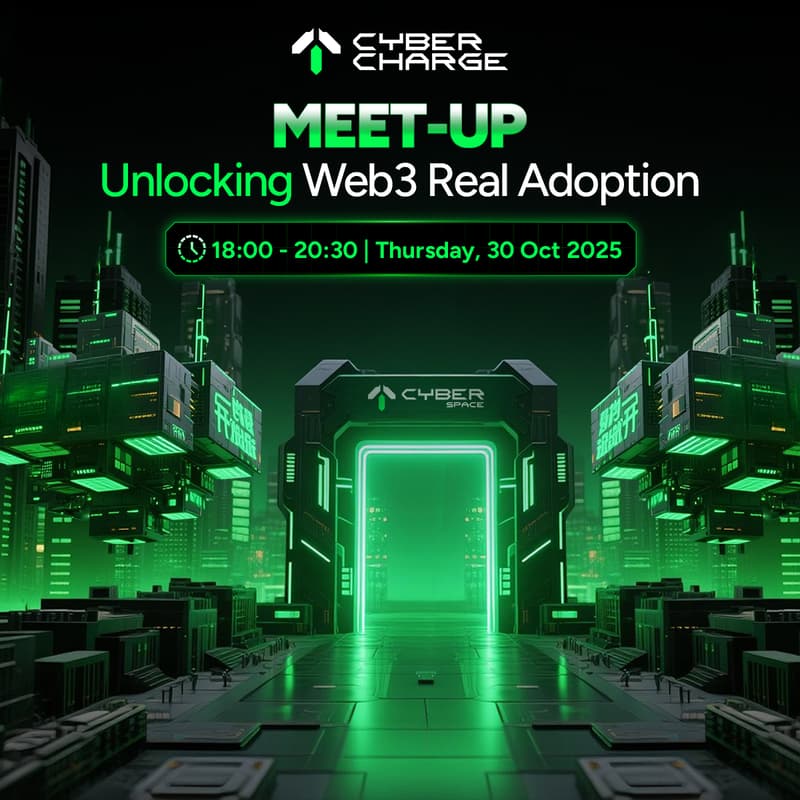 Cover Image for CyberCharge Meet-up: Unlocking Web3 Real Adoption