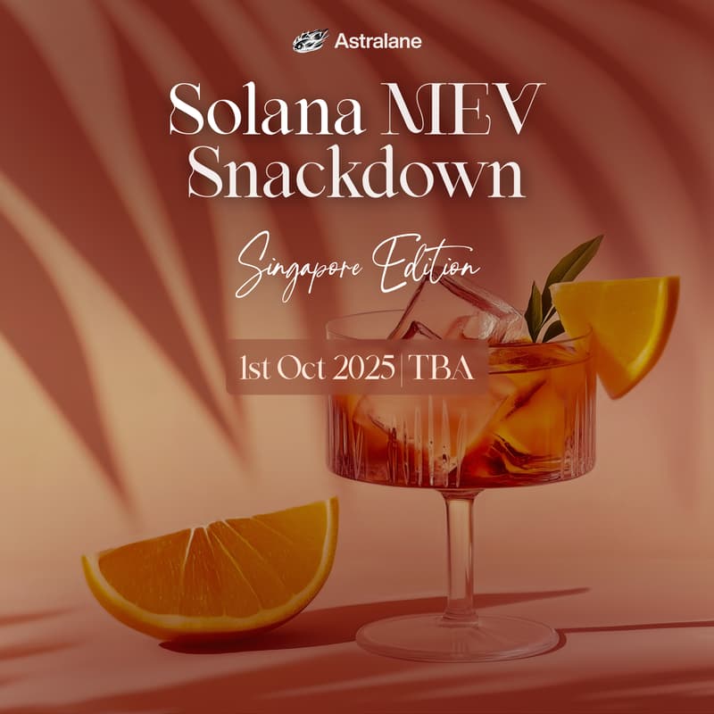 Cover Image for Solana MEV Snackdown: Singapore Edition