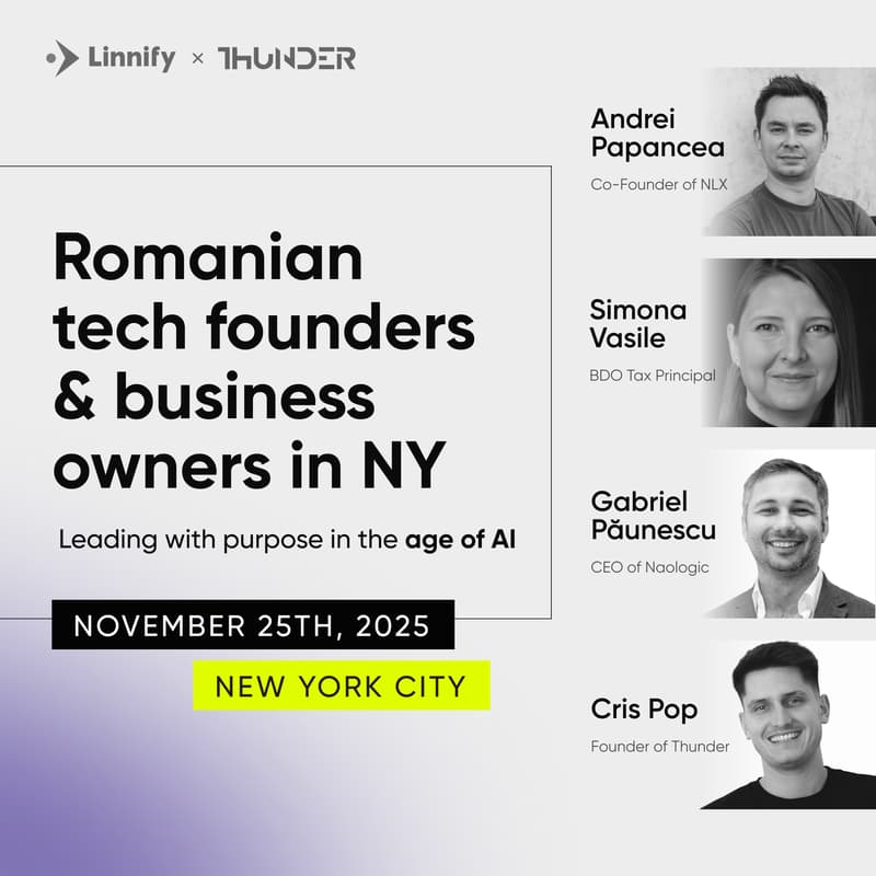 Cover Image for Romanian tech founders & business owners in NY
