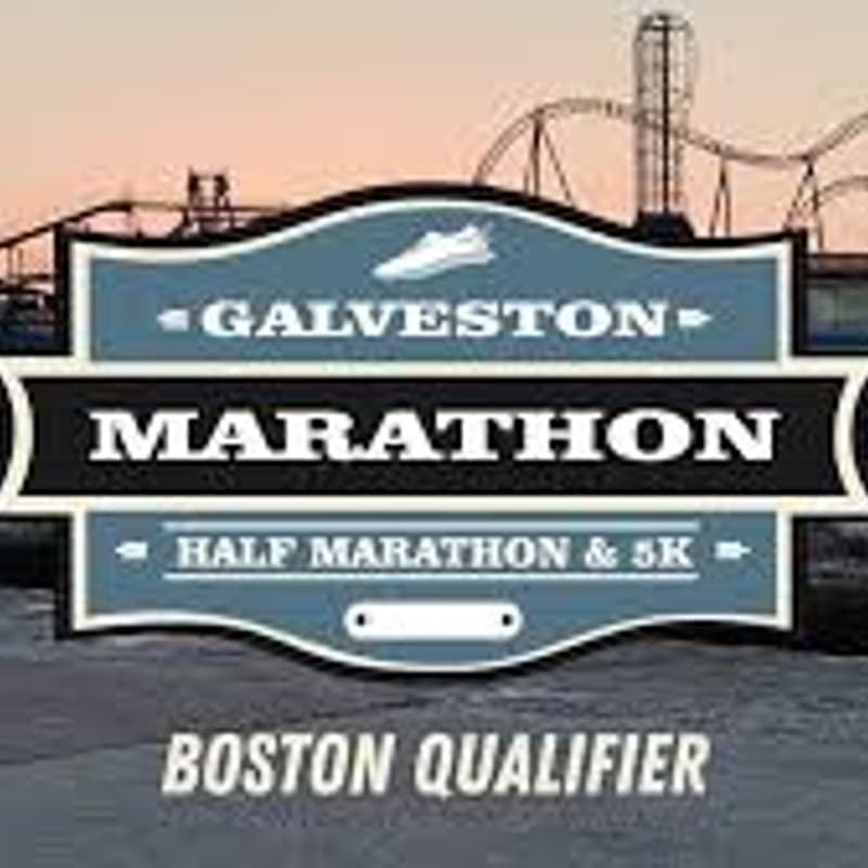 Cover Image for 2025 GALVESTON MARATHON, HALF MARATHON & 5K