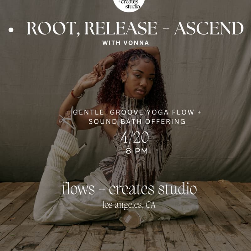 Cover Image for ROOT, RELEASE, ASCEND with Vonna