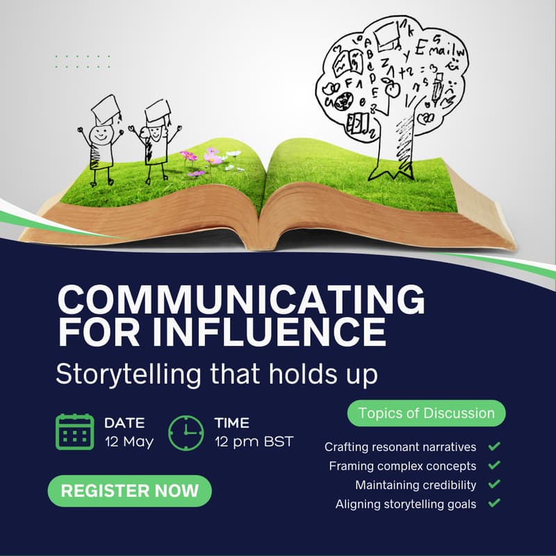 Cover Image for Communicating for Influence: Storytelling That Holds Up
