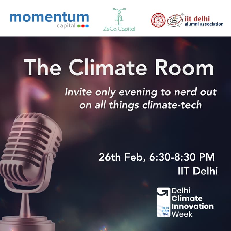 Cover Image for The Climate Room by ZeCa Capital & Momentum Capital