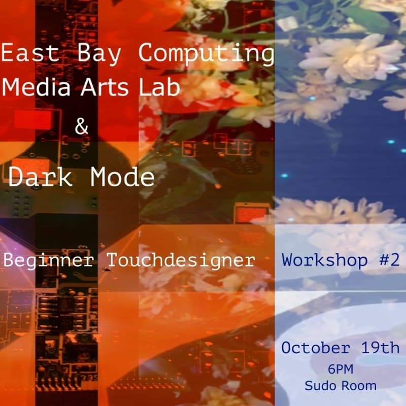 Cover Image for Beginner TouchDesigner Workshop #2
