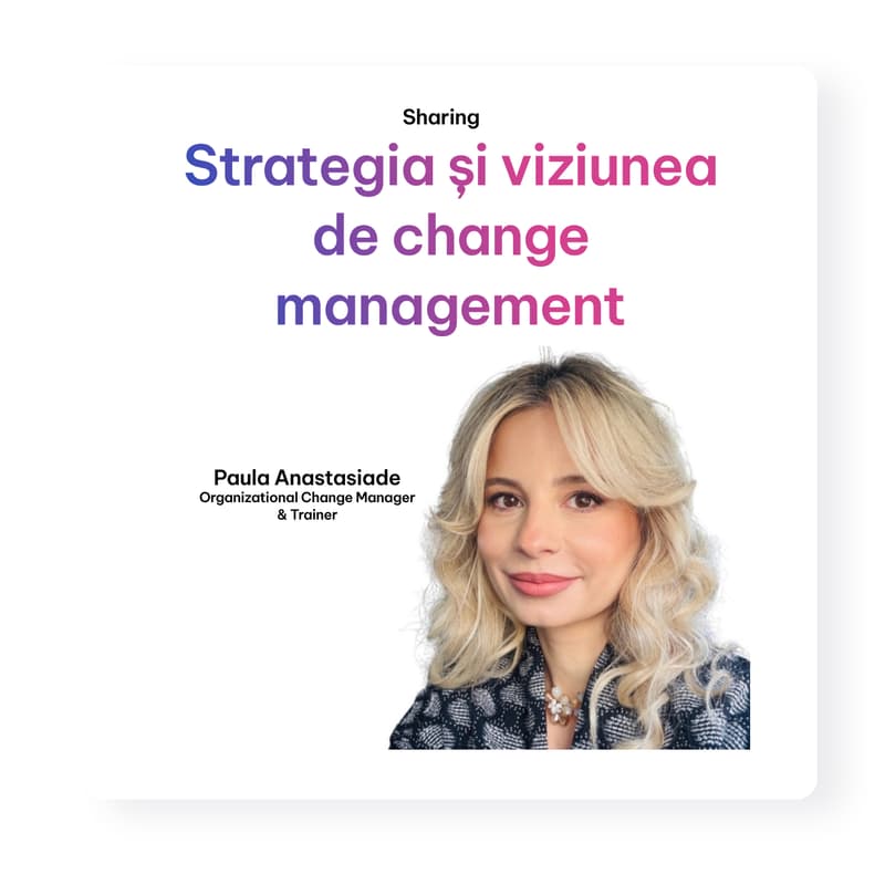 Cover Image for Strategia și viziunea de change management