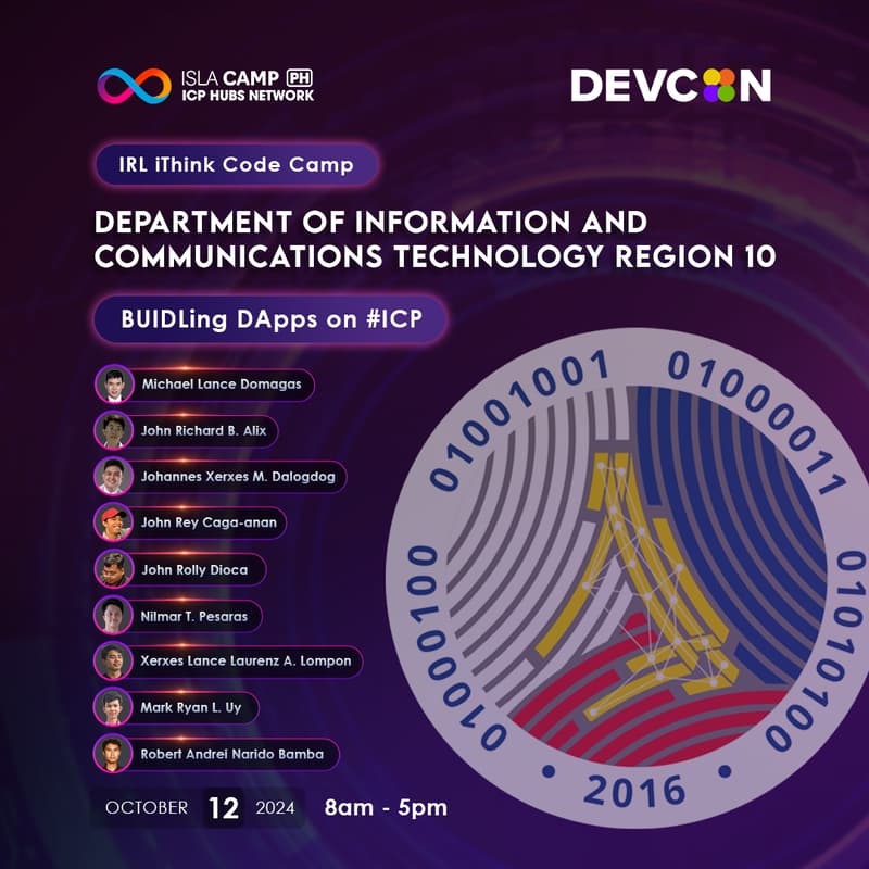 Cover Image for iThink Code Camp: DICT Region 10
