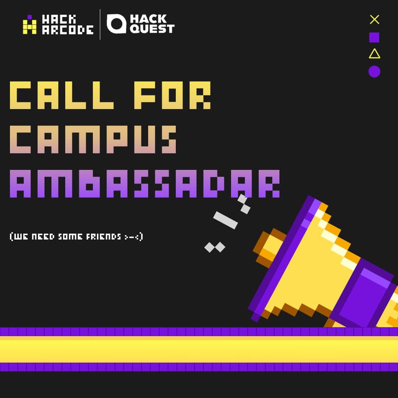 Cover Image for Hack-Ar-Code 2024 Campus Ambassadors 🎮💛