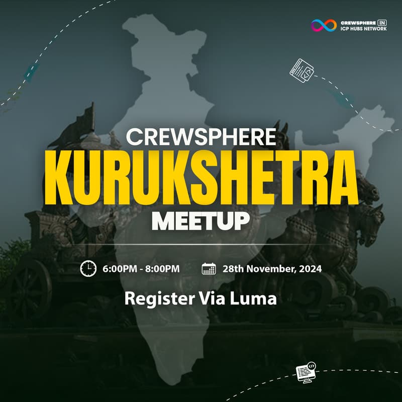 Cover Image for Crewsphere Kurukshetra Developer Meetup