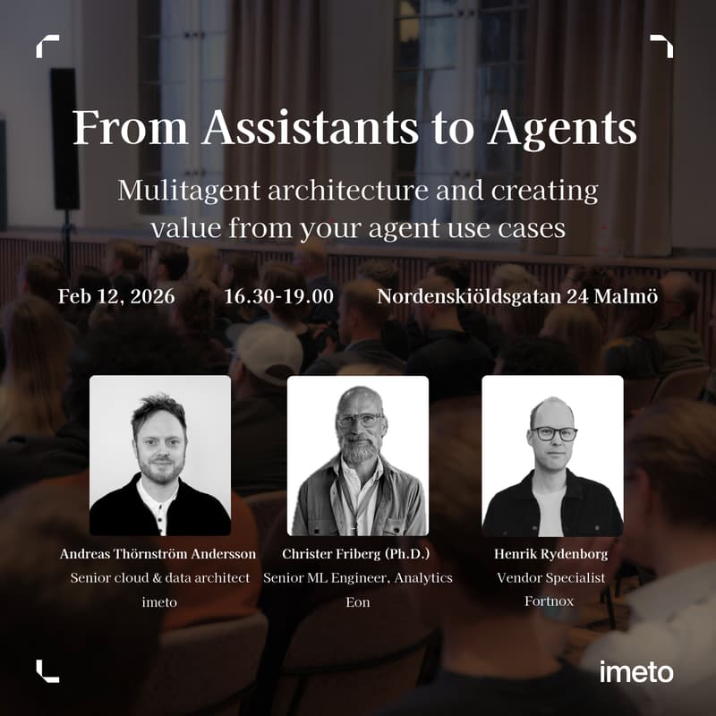 Cover Image for From assistants to agents - Mulitagent architecture and creating value from your agent use cases