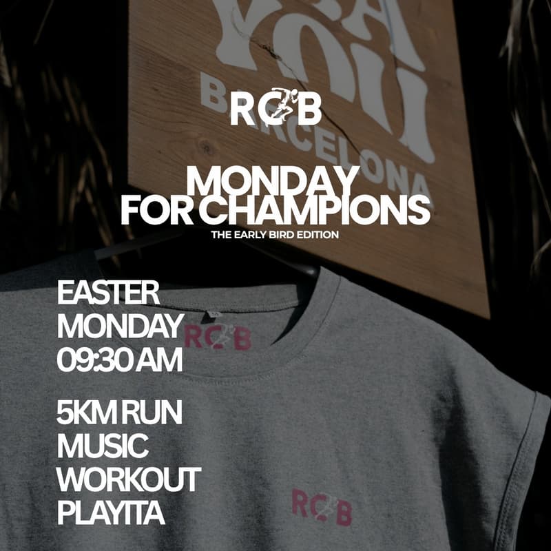 Cover Image for RCB MONDAY FOR CHAMPIONS (MORNING SESSION) - Powered by TEVEO