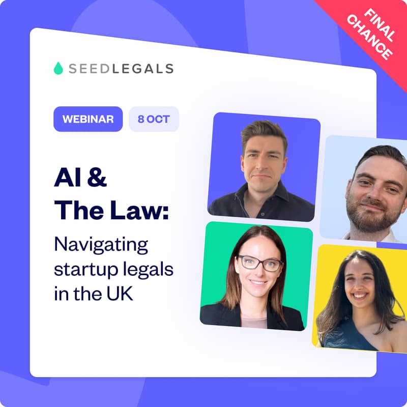 Cover Image for AI & The Law: Navigating startup legals in the UK
