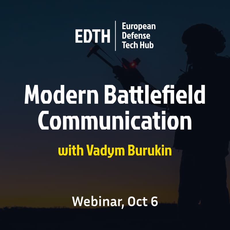 Cover Image for EDTH x Vadym Burukin – The Role of Signal Repeating in Modern Battlefield Communication