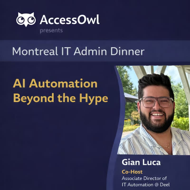Cover Image for Montreal IT Admin Dinner: AI Automation Beyond the Hype