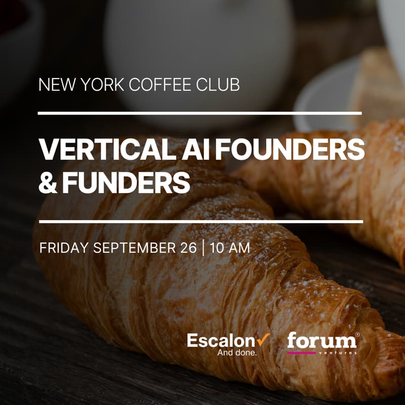 Cover Image for NYC Coffee Club | Vertical AI Founders & Funders