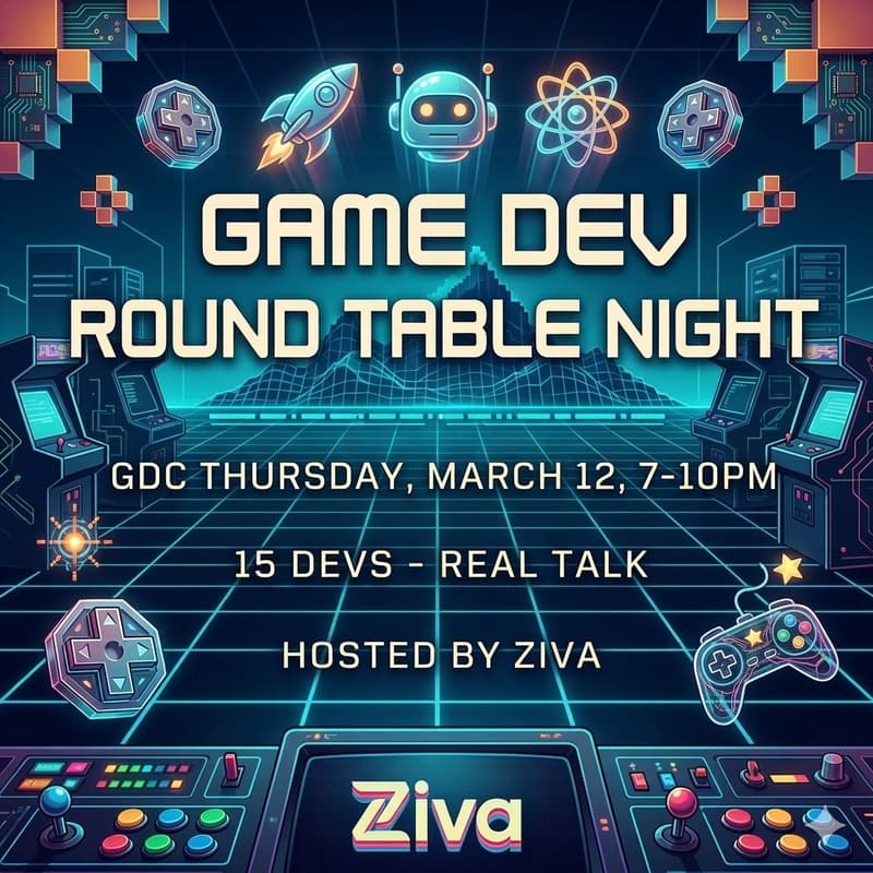 Cover Image for GDC Game Dev Round Table Night