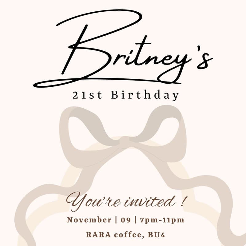 Cover Image for Britney’s 21st Birthday