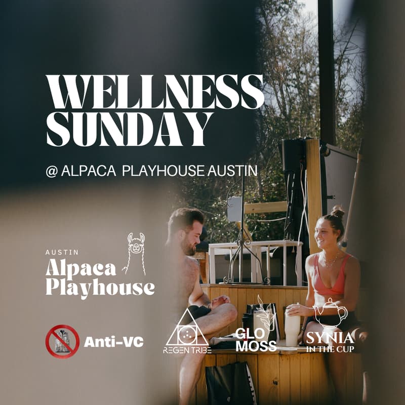Cover Image for Wellness Sunday at Alpaca Playhouse