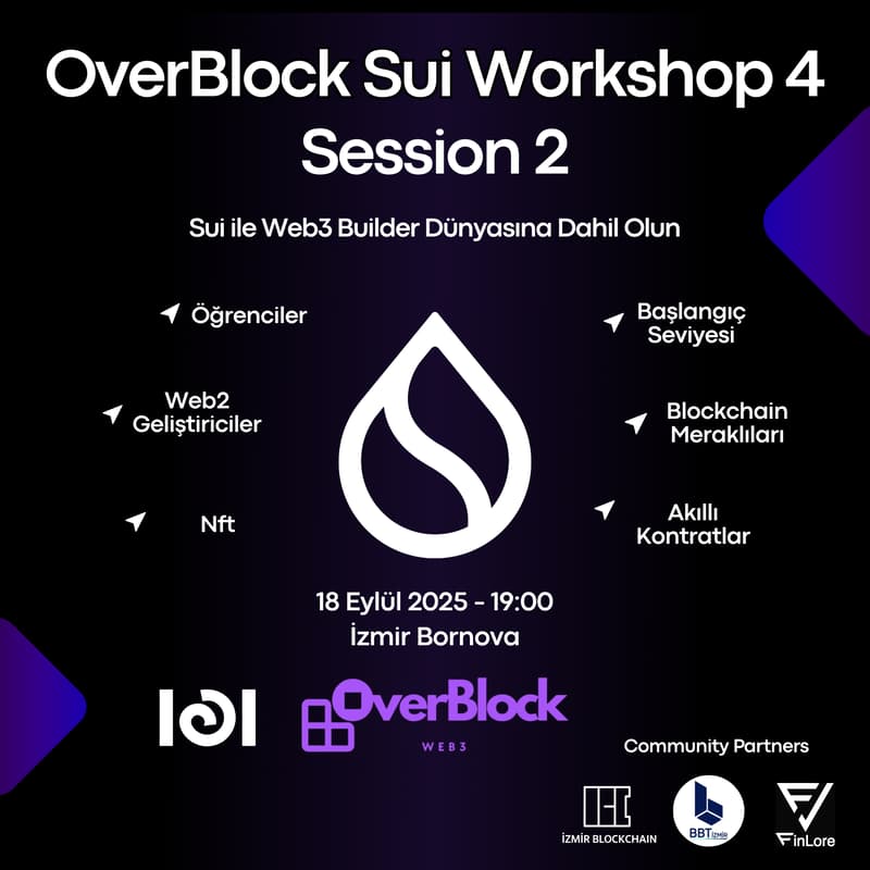 Cover Image for OverBlock Sui Workshop #4 - Second Session