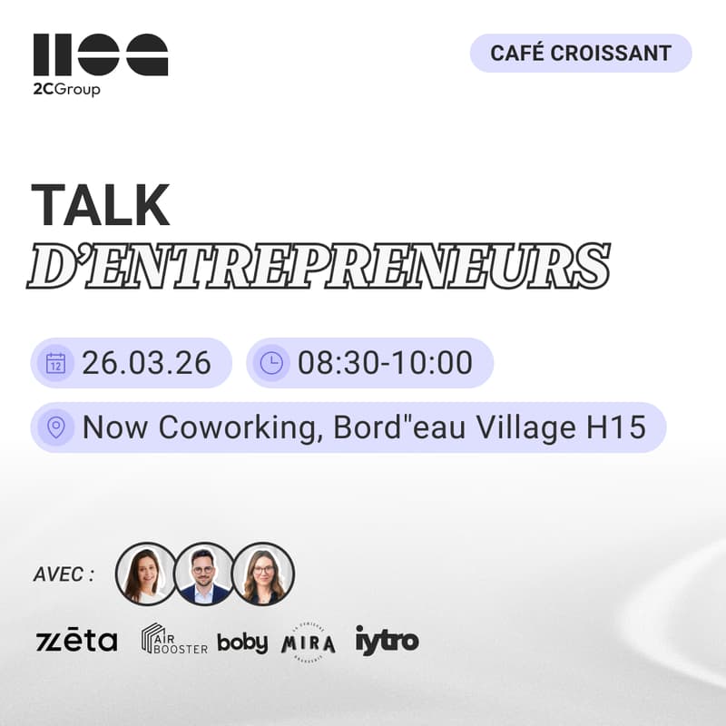 Cover Image for Café Croissant - Talk d'entrepreneurs