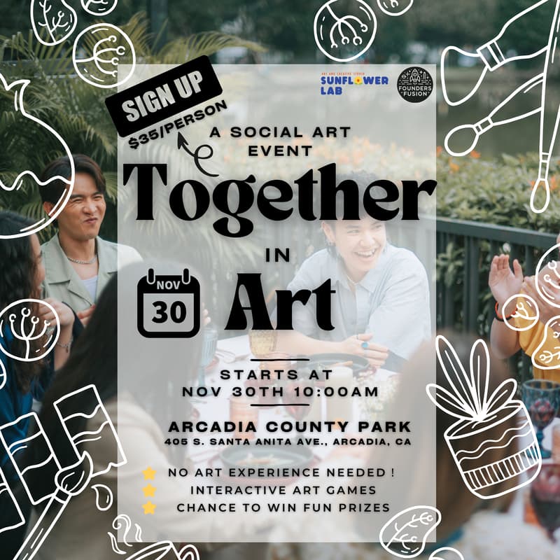 Cover Image for Together in Art: A Social Art Event