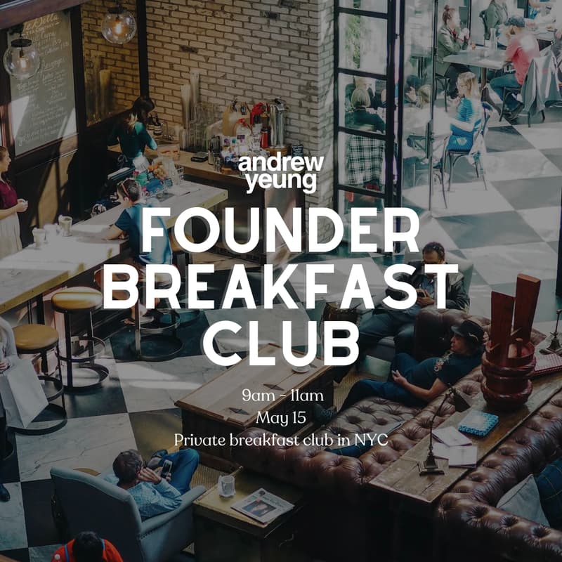Cover Image for Founder Breakfast Club (Hosted by Andrew & Friends)
