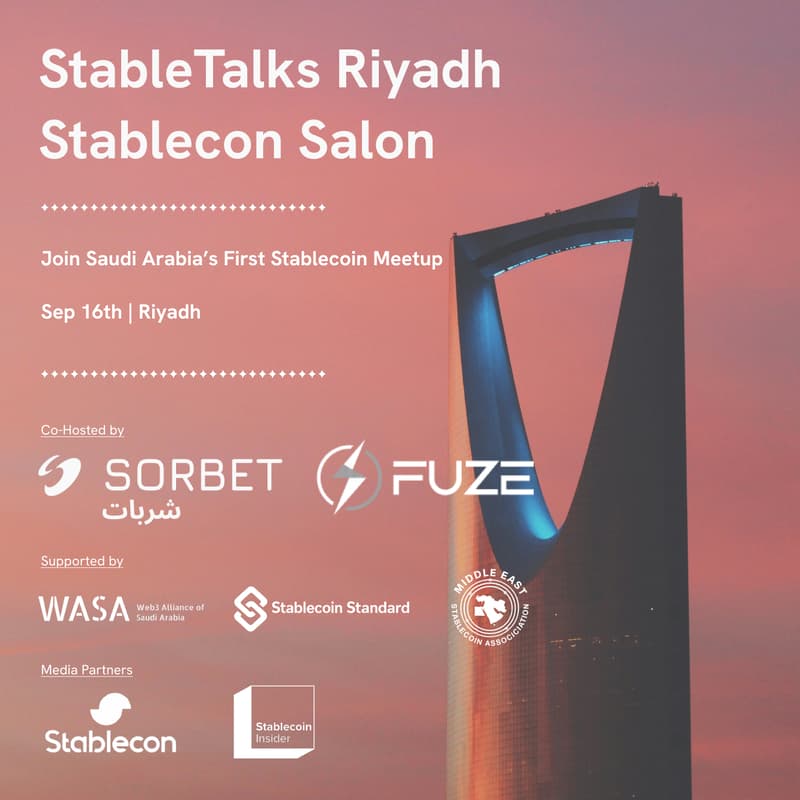 Cover Image for Stabletalks Riyadh x Stablecon Salon