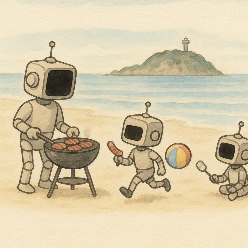 STUDIO MIRAI presents ROBOTS by the Seaのカバー画像