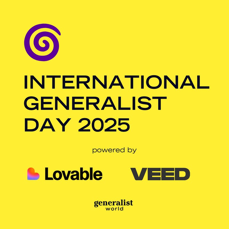 Cover Image for 📍London x VEED - International Generalist Day Meetup