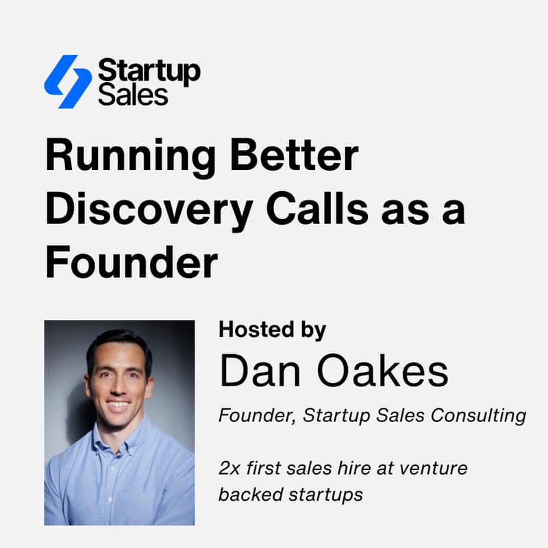 Cover Image for Running Better Discovery Calls as a Founder