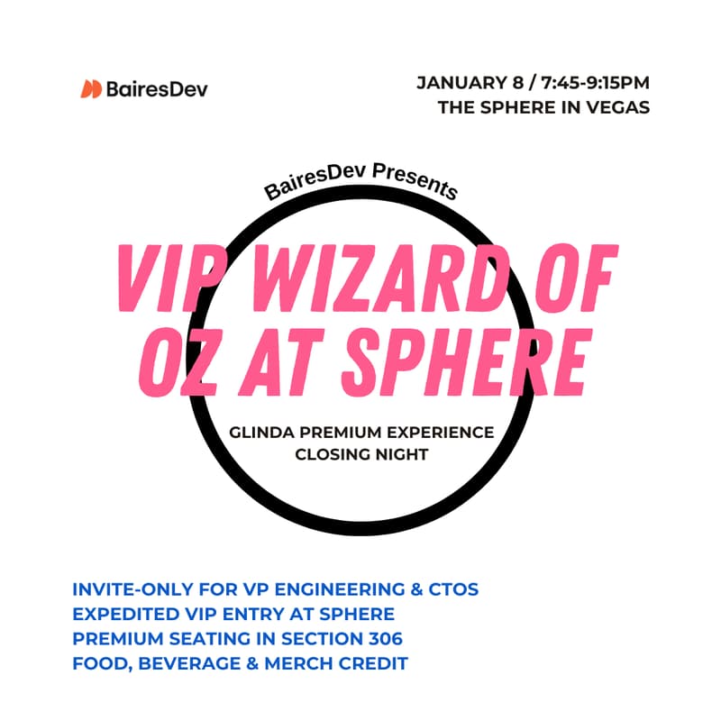 Cover Image for The Wizard of Oz at Sphere: Glinda Premium Experience — CES Closing Night for Engineering Leaders