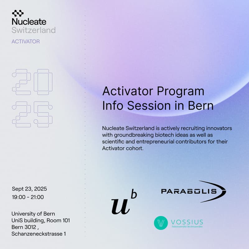 Cover Image for Nucleate Switzerland Activator Program - Info Session Bern