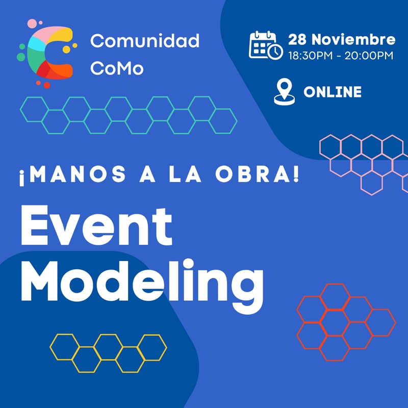 Foto de portada del evento Event Modeling: ¡Manos a la obra!