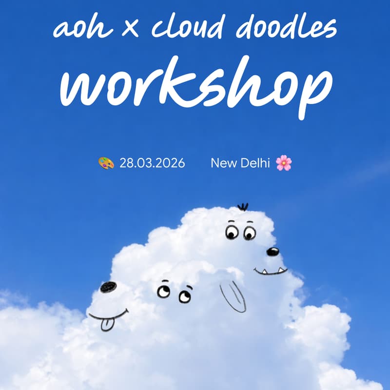 Cover Image for aoh x clouddoodles workshop ft Rishika Gupta
